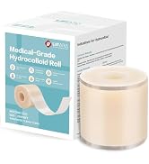 LIFARA Hydrocolloid Roll for Wound Care (WHC216RB) - 2in*16ft, 11.8mil/ 0.3mm Thickness, with Dus...
