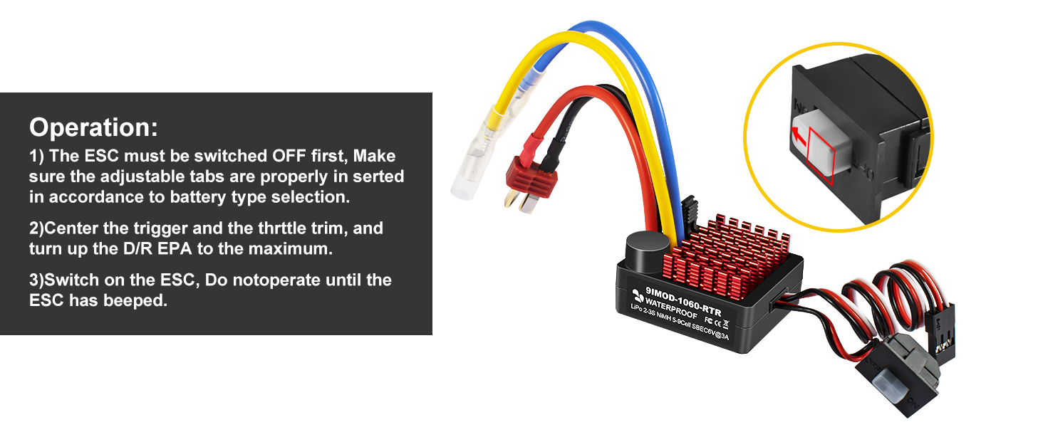 Brushed ESC