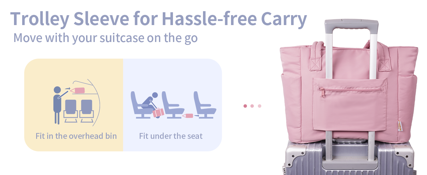 travel tote bag