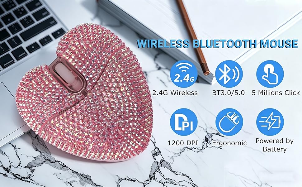cute-wireless-pc-laptop-computer-macbook-tablet-kids-girls-boy-women-man-gift-bluetooth-love-heart