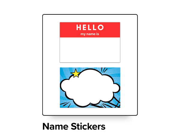 Name Stickers