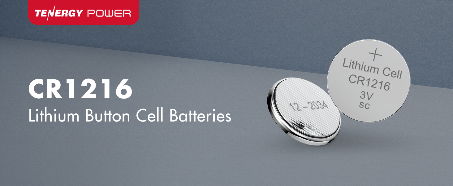 Tenergy power CR1216 lithium button cell batteries