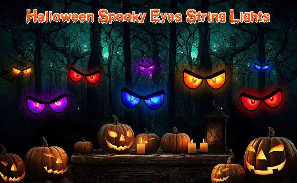 glowing eyes halloween