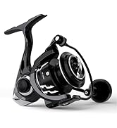 Ashconfish AK Spinning Reel -Ultra-Strong Metal Body, Over 25lbs Drag, Anti-Reverse Bearings, 8+1...