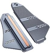 GRAUGEAR PS5 SSD Heatsink Cover, M.2 NVMe PS5 Heatsink, Shuttle Shaped Design, Heat Dissipation w...