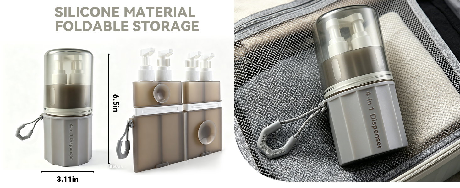 Travel Toiletry Containers