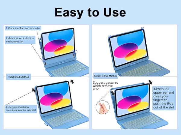 ipad a16 case with keyboard ipad a16 keyboard case ipad 11th generation case with keyboard ipad 10th
