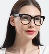 oval black leopard reading glasses for women men