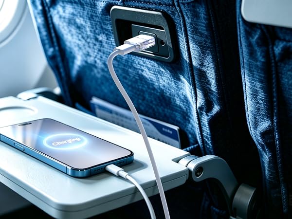 usb to usb c adapter for airplane
