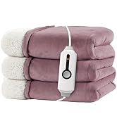 RALYSUN Electric Heated Blanket Full Size 72