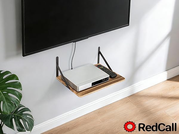 wall mounted projector shelf