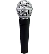 Superlux TM58 Dynamic Vocal Microphone with No Switch, Super-Cardioid Pattern, High SPL Handling,...