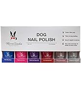 Warren London - Dog Nail Polish in A Bottle - for Premium Coverage and Color - All 6 Colors