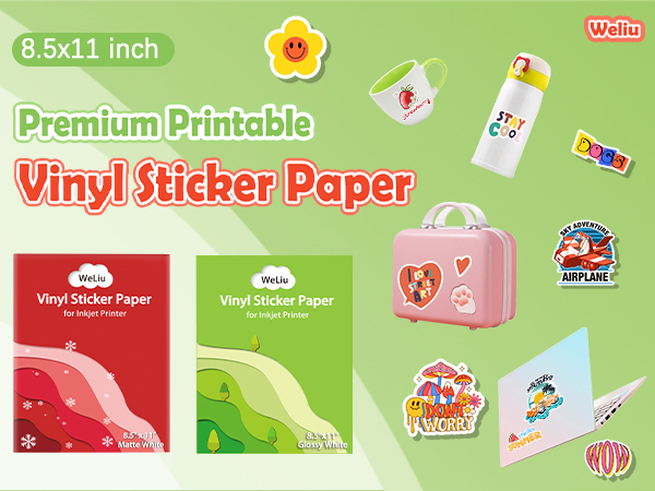 printable vinyl sticker paper
