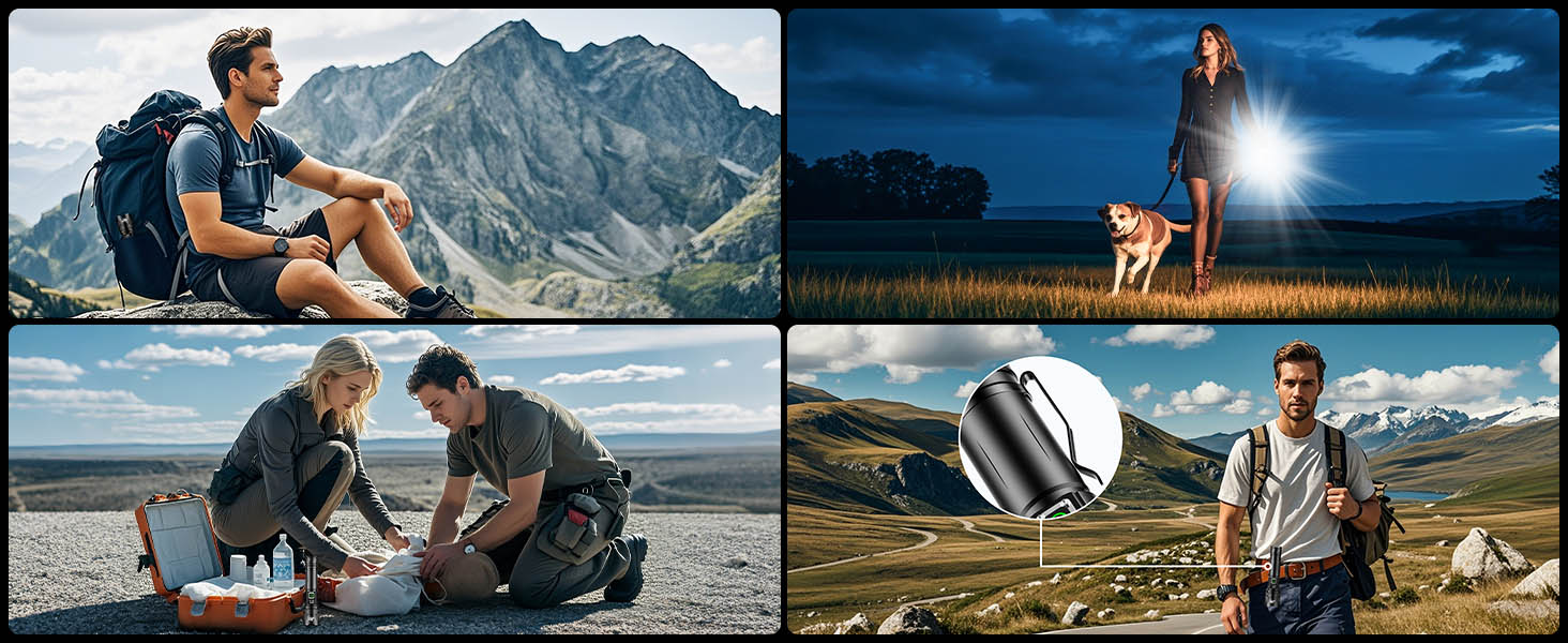 super bright rechargeable flashlight