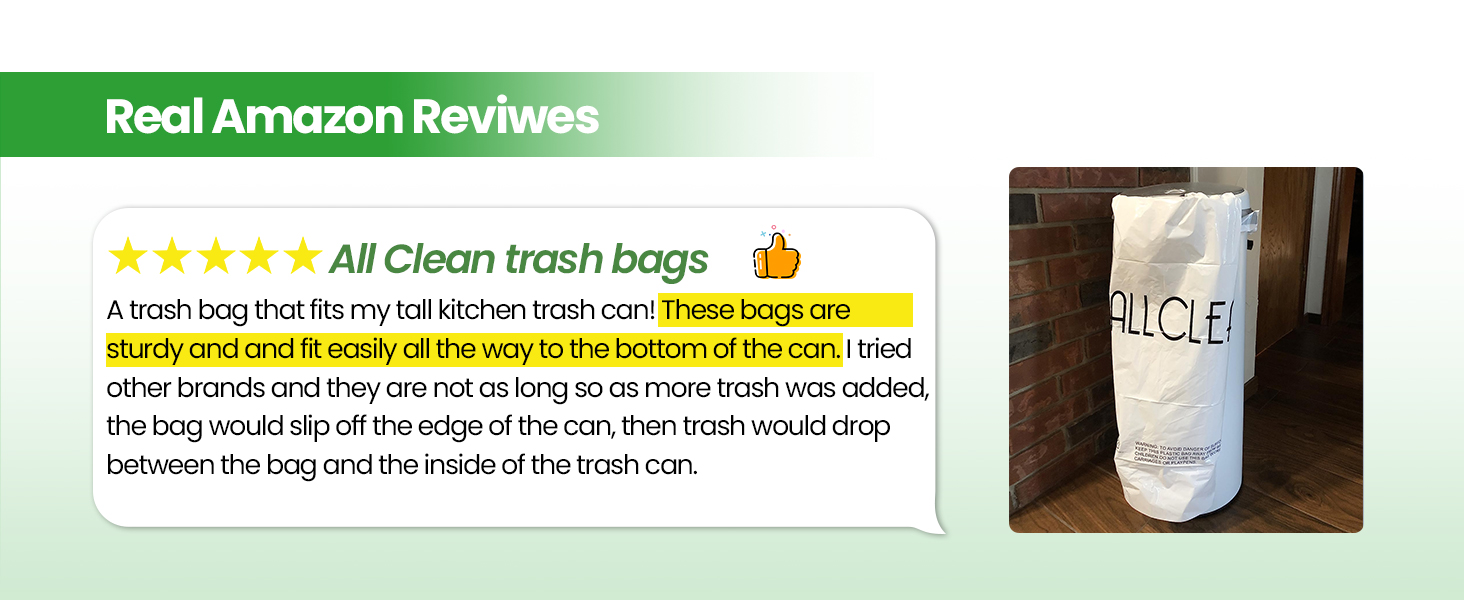 15 gallon trash bag heavy duty recyclable large trash bags 14.5 gallon trash bags 15+ gallon