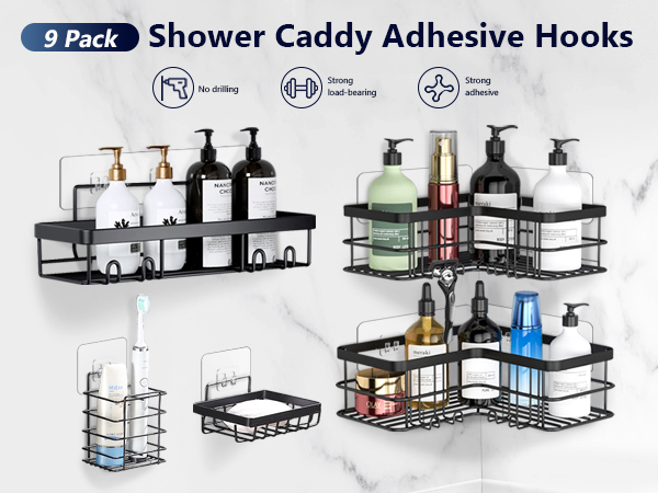 Shower Caddy Adhesive Replacement