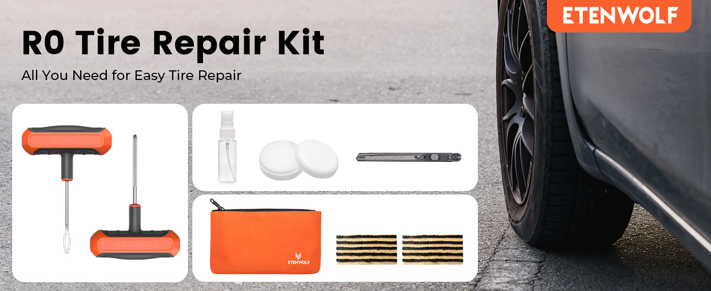 tire plug kit tire repair kit with plugs flat tire repair kit motorcycle truck accessories