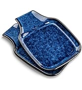 vancasso Stern Spoon Rest for Kitchen, Square Ceramic Spoon Holder for Stove Top, Heat Resistant ...