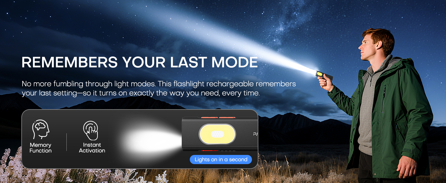 edc rechargeable flashlight