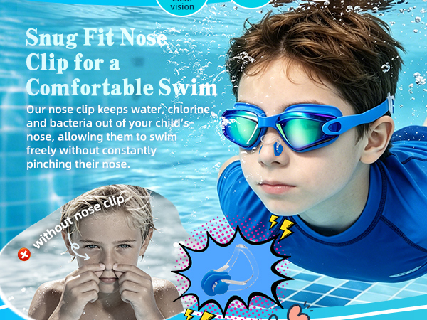 Aegend Kids Swim Goggles