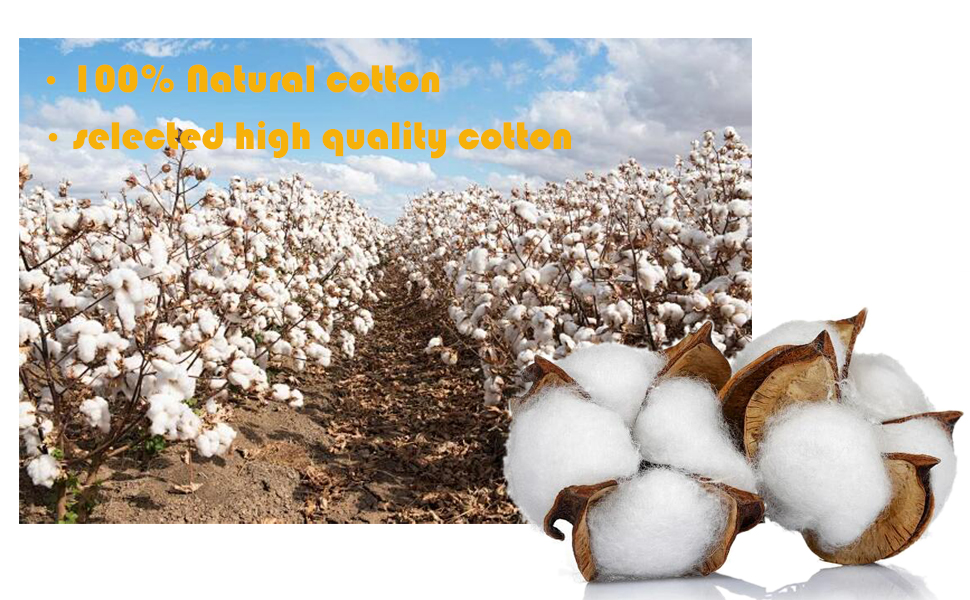 6 Inch Long Large size Cotton