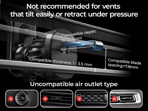 magnetic phone holder for car