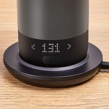 Heated cup