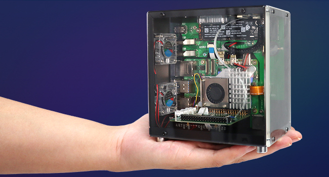 Mini PC Case for Raspberry Pi 5