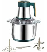 Aptovpvp 5L Electric Meat Grinder, Stainless Steel Dough Machine, 500w Strong Food Processing Mac...