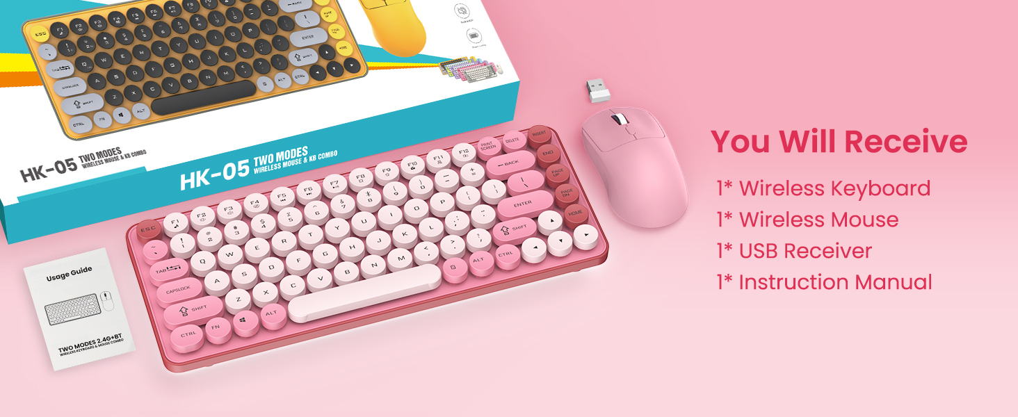 wireless keyboard and mouse combo