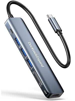 usb c hub hdmi 4k 60hz multiport 7 in 1 adapter sd micro sd card reader type c power splitter