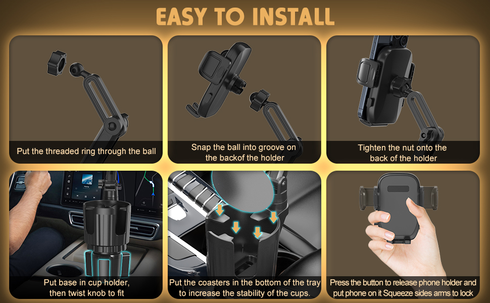 car phone holder mount