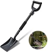 Shovel, Garden Shovels for Transferring, 31” Flat Square Spade Shovel, Small Short Shovels for Di...