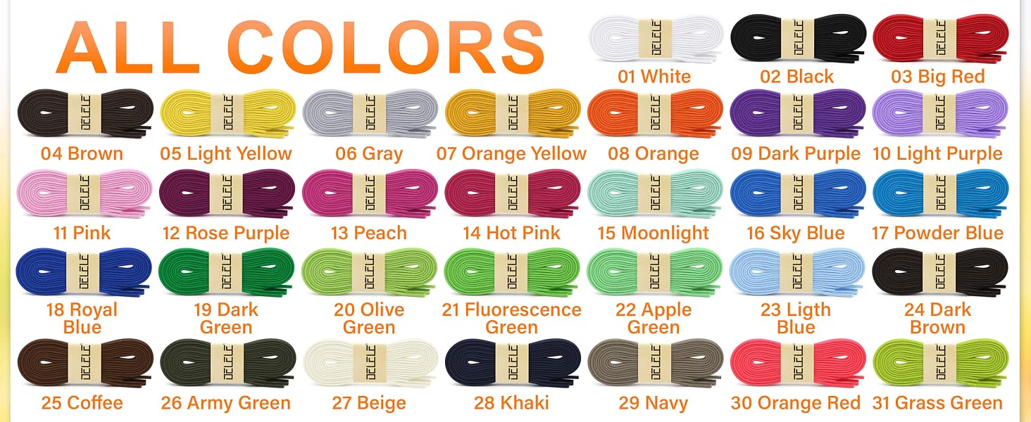 delele shoe laces