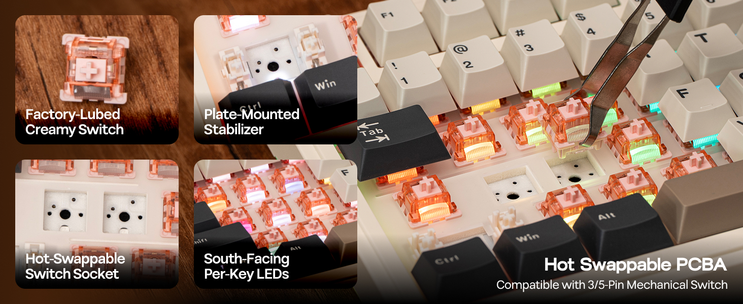 EA75 MAX Wireless Mechanical Keyboard