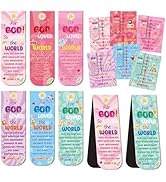 Valentines Christian Magnetic Bookmark with Cards - Wxiben 36 Set Pcs Valentine's Day Bookmarks B...