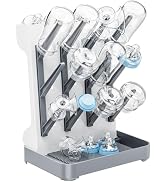 Dayacoco Baby Bottle Drying Rack, Space Saving Vertical Bottles Dryer Holder, Standing Bottle Dry...