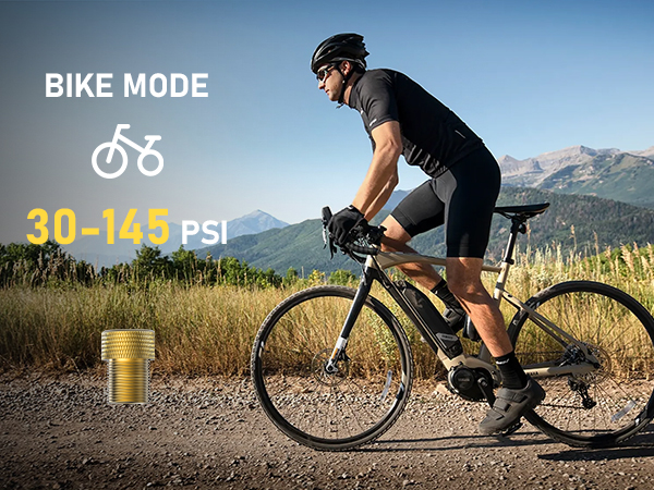 Bicycle tire pump