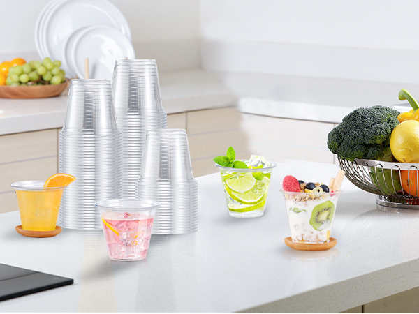 clear cups