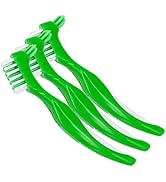 TCS Dental Appliance Cleaning Brush - Denture Brush for Adults, Soft Denture Cleaner Brush with E...