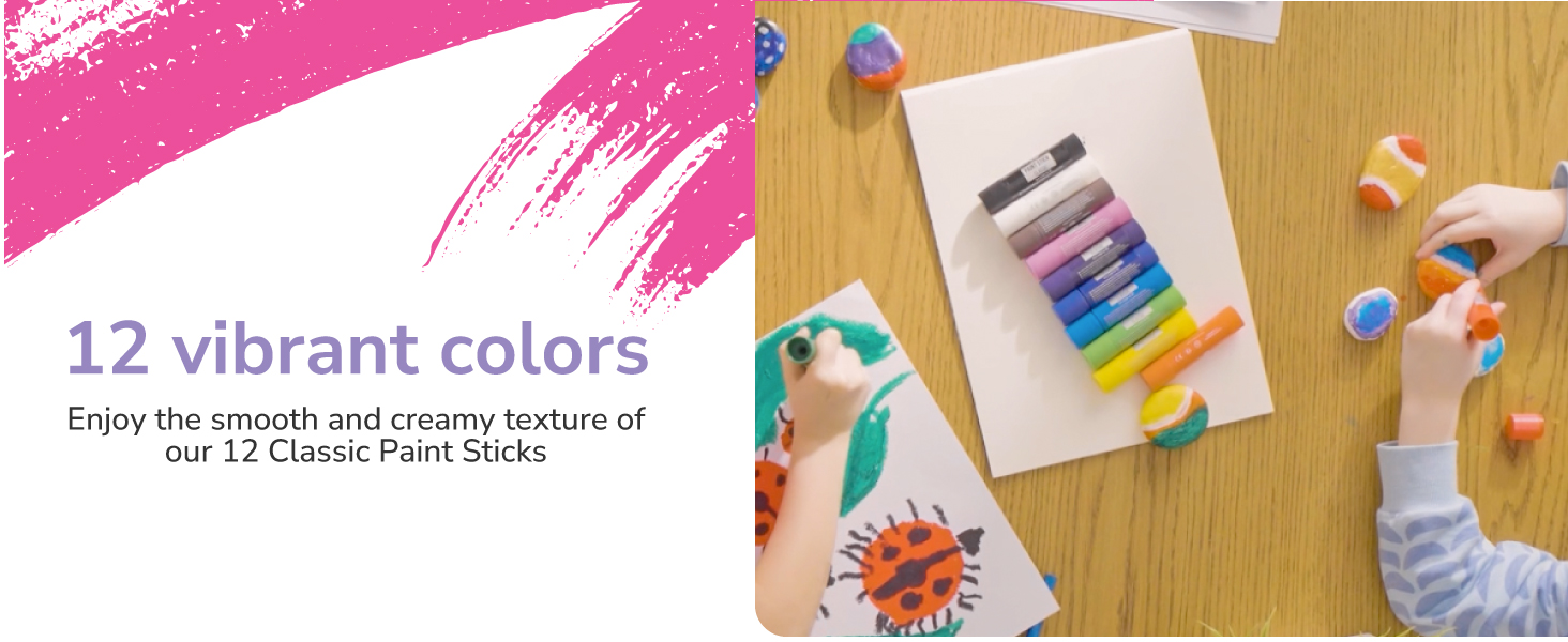 12 Vibrant colors