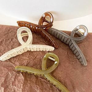 Beautiful jelly hair clip