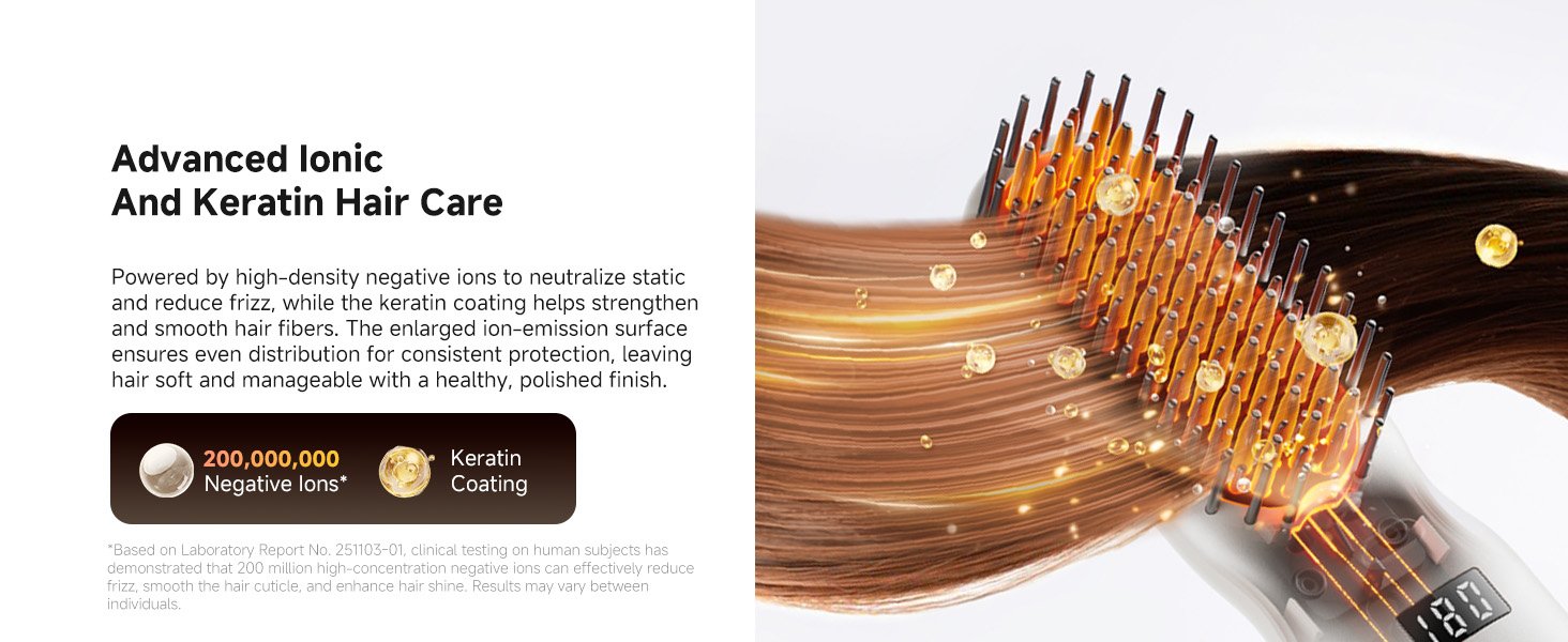 hair straightener brush