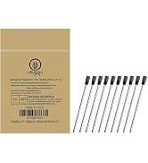 MengRan Mini D1 Ballpoint Ink Pen Refills for Twist Pens, 1mm Medium Tip, Compatible with Swarovs...
