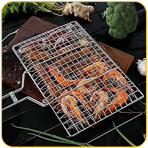 vegetable grill basket fish grilling rack for grill grill baskets for outdoor grill vegetables