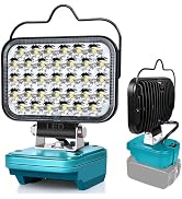 Cordless LED Work Light Compatible with Makita 14.4V/18V LXT Battery | (No Battery) Portable Jobs...