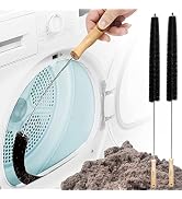 Holikme 2 Pack Dryer Vent Cleaner Kit Clothes Dryer Lint Brush Vent Trap Cleaner Home Essentials ...