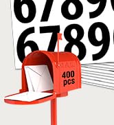 400 PCS Number Stickers, 2