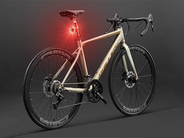 Bike Alarm with Bicycle Tail Light
